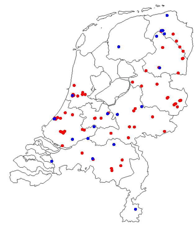 Overzichtskaart mate van toepassing bepalen van bacteriën en schimmels door middel van DNA analyse